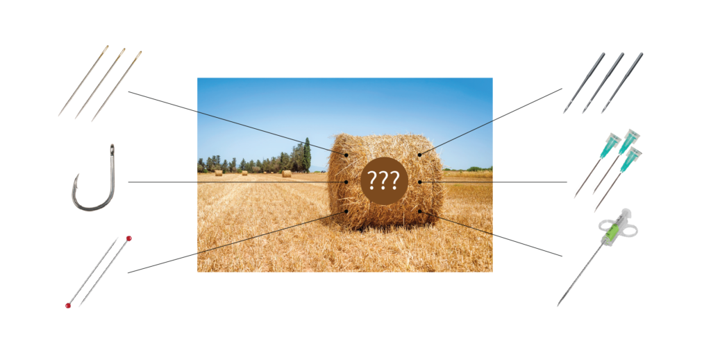 An inventory of needles in a data haystack